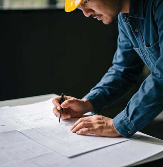 Architect at work